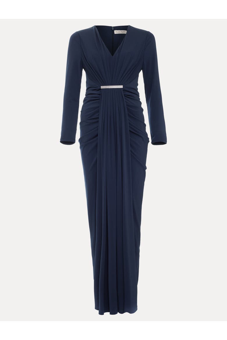 Katharine Maxi Dress, Alternate, color, Navy