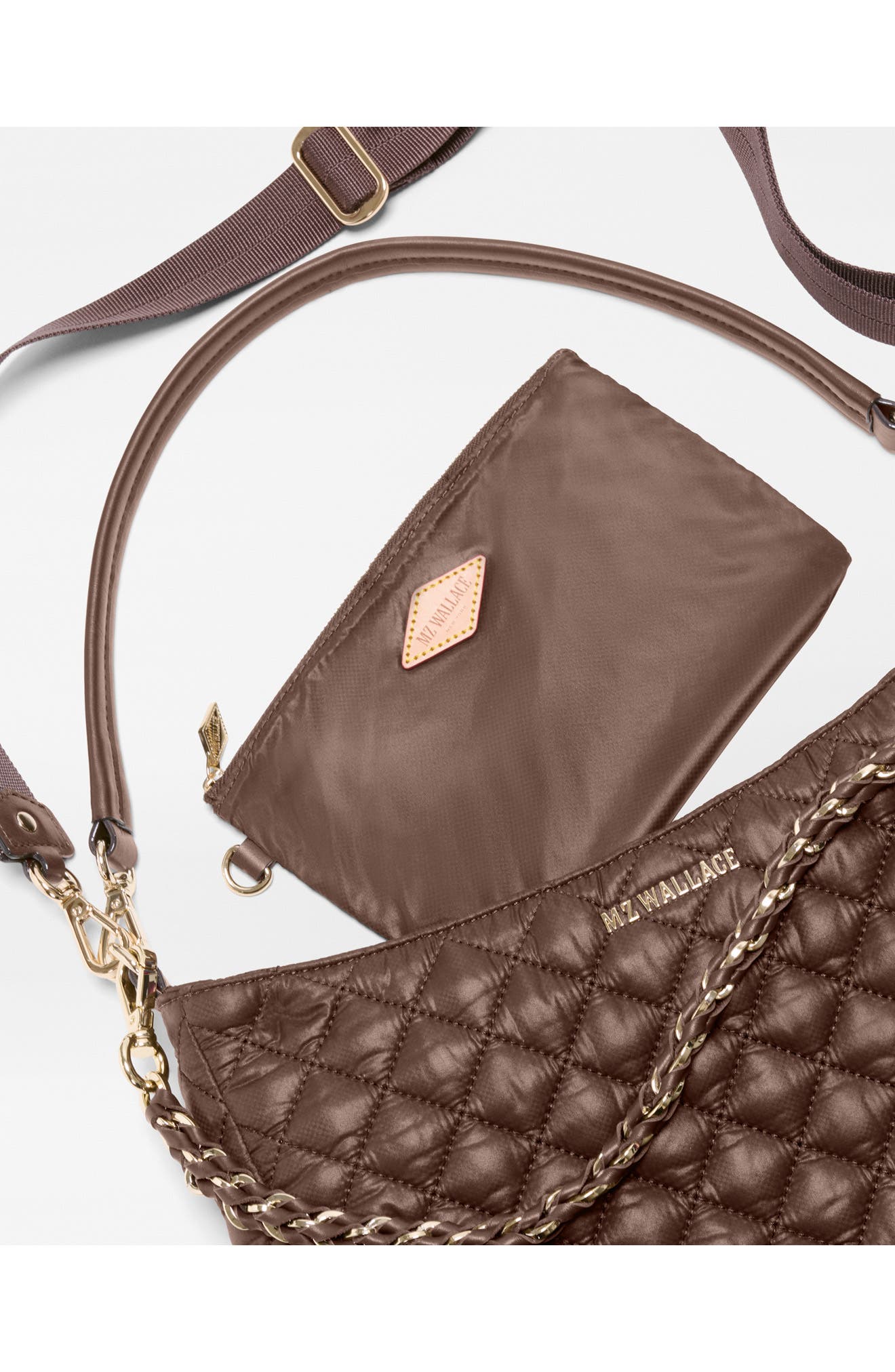 Crosby Hobo Leather Trim, Alternate, color, WALNUT BROWN