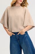 Sam Edelman Short Sleeve Cape Sweater