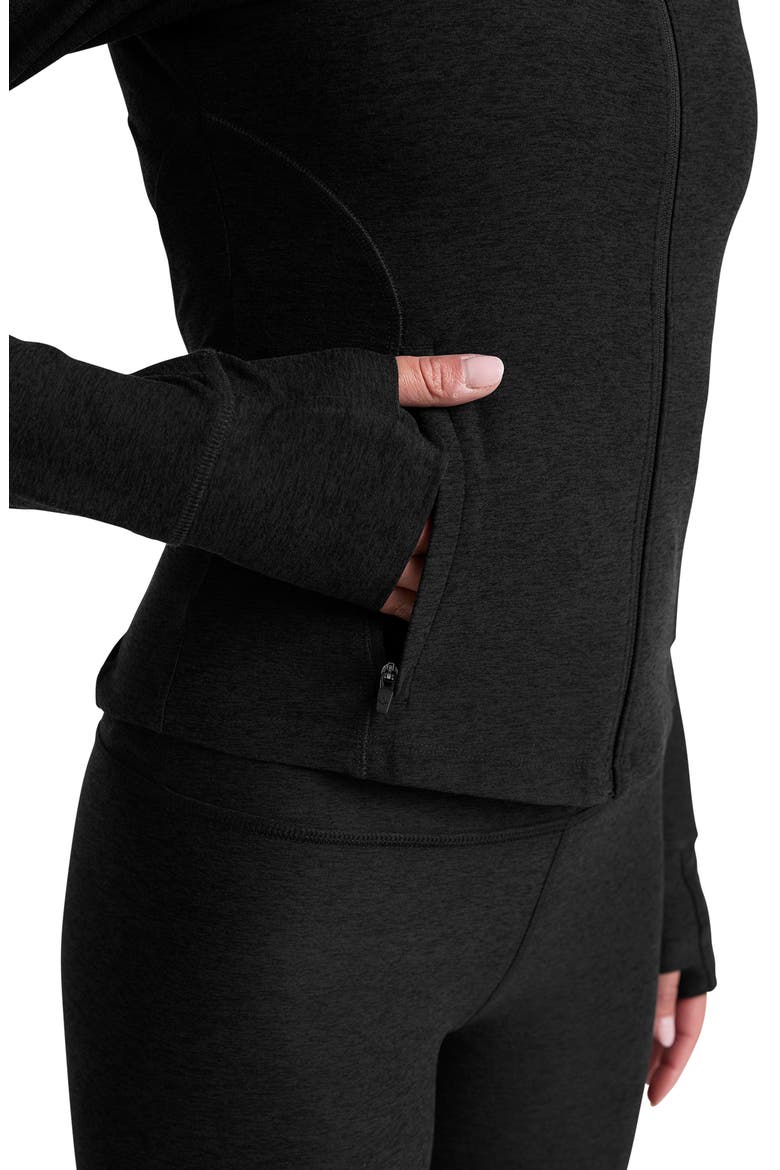 Space Dye Trails Active Jacket, Alternate, color, DARKEST NIGHT