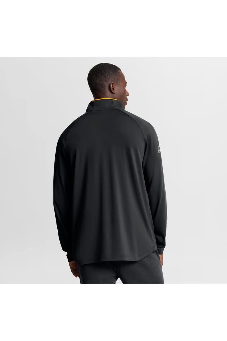 Men's Fanatics Black Pittsburgh Penguins Authentic Pro Rink Training Quarter-Zip Pullover, Alternate, color, Black