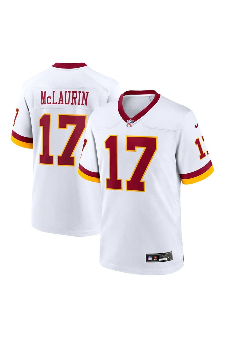 Men's Nike Terry McLaurin White Washington Commanders Game Super Bowl Era Jersey, Main, color, White