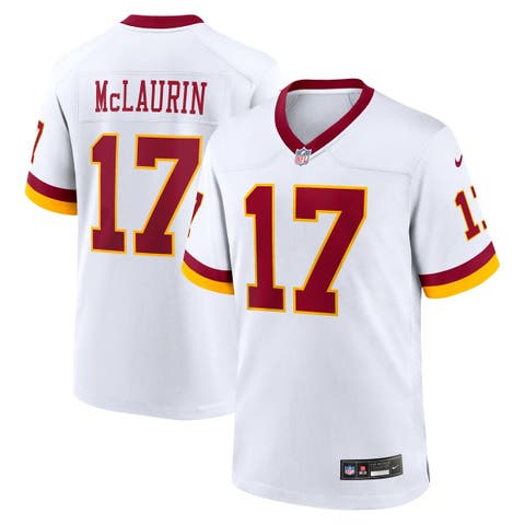 Men's Nike Terry McLaurin White Washington Commanders Game Super Bowl Era Jersey