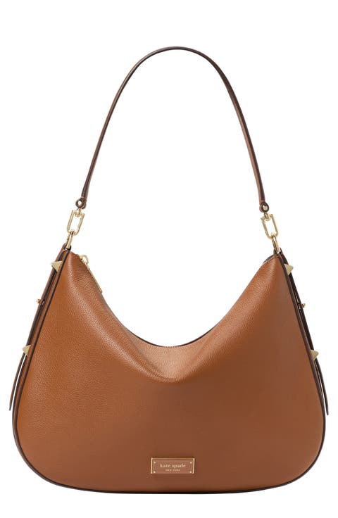 ショルダーバッグ・ポシェット Our Dewey Ribbon Hobo Shoulder and Crossbody Bag Brown 4174GkO-wrL.