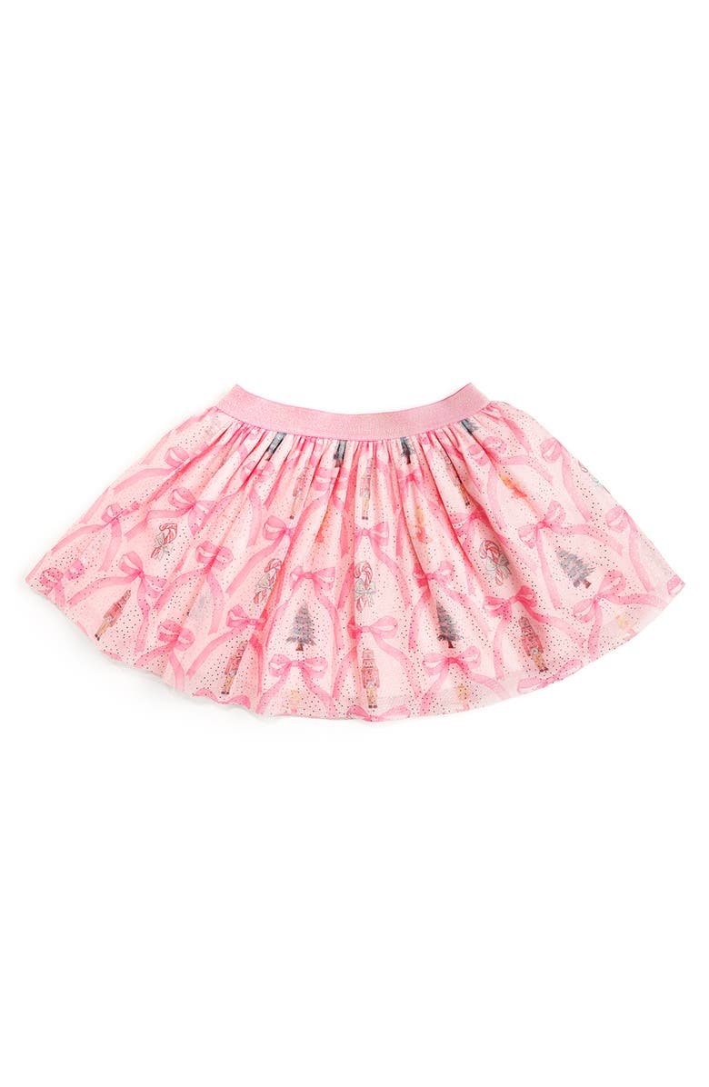 Sweet Wink Nutcracker Trellis Christmas Tutu, Main, color, Pink