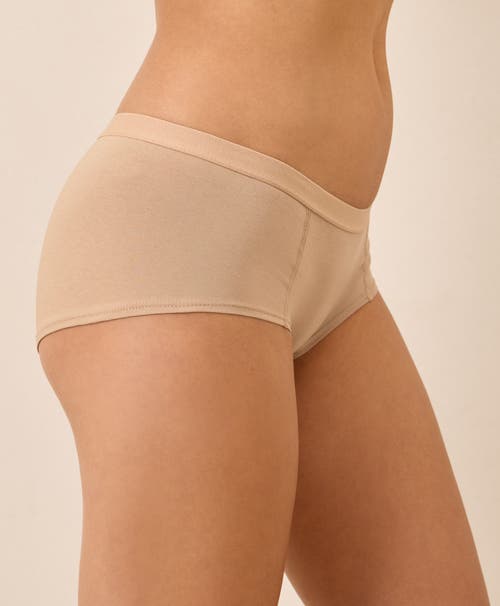 Pact Everyday Boy Short 5-pack In Brown