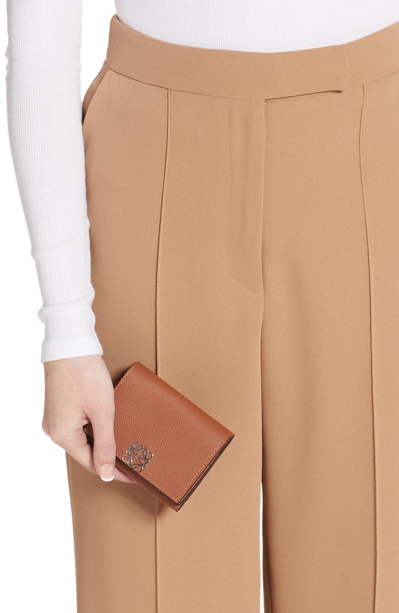 Loewe Leather Trifold Wallet, Alternate, color,