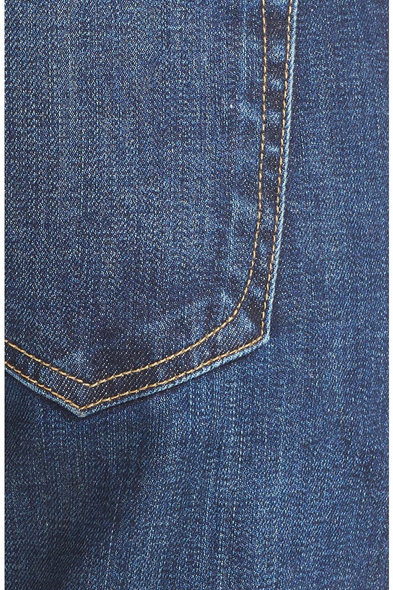 Crop Straight Leg Jeans, Alternate, color, KINGSBURY