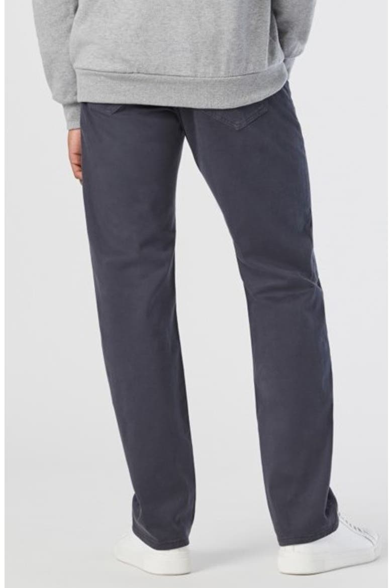 Matt Relaxed Straight Leg Twill Pants, Alternate, color, EBONY TWILL