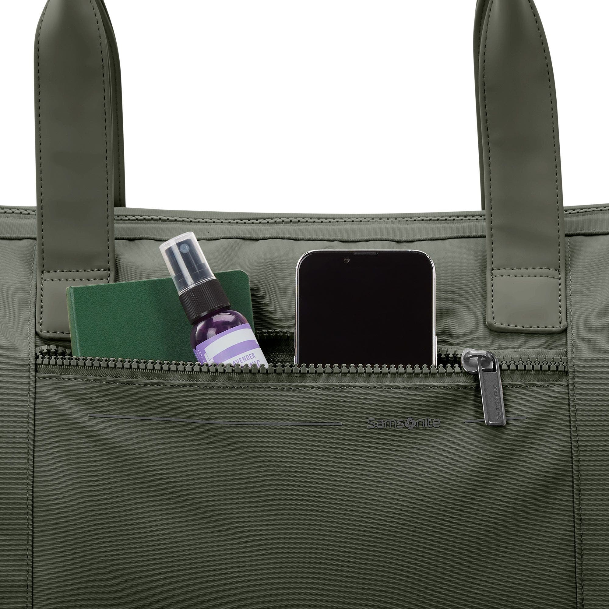 Better Than Basic Drop Bottom Weekender Duffle Bag, Alternate, color, Olive