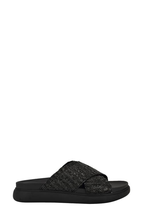 Calvin Klein Pacen Slide Sandal In Black