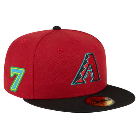 Men's New Era Corbin Carroll Red Arizona Diamondbacks 2025 Player’s Weekend 59FIFTY Fitted Hat