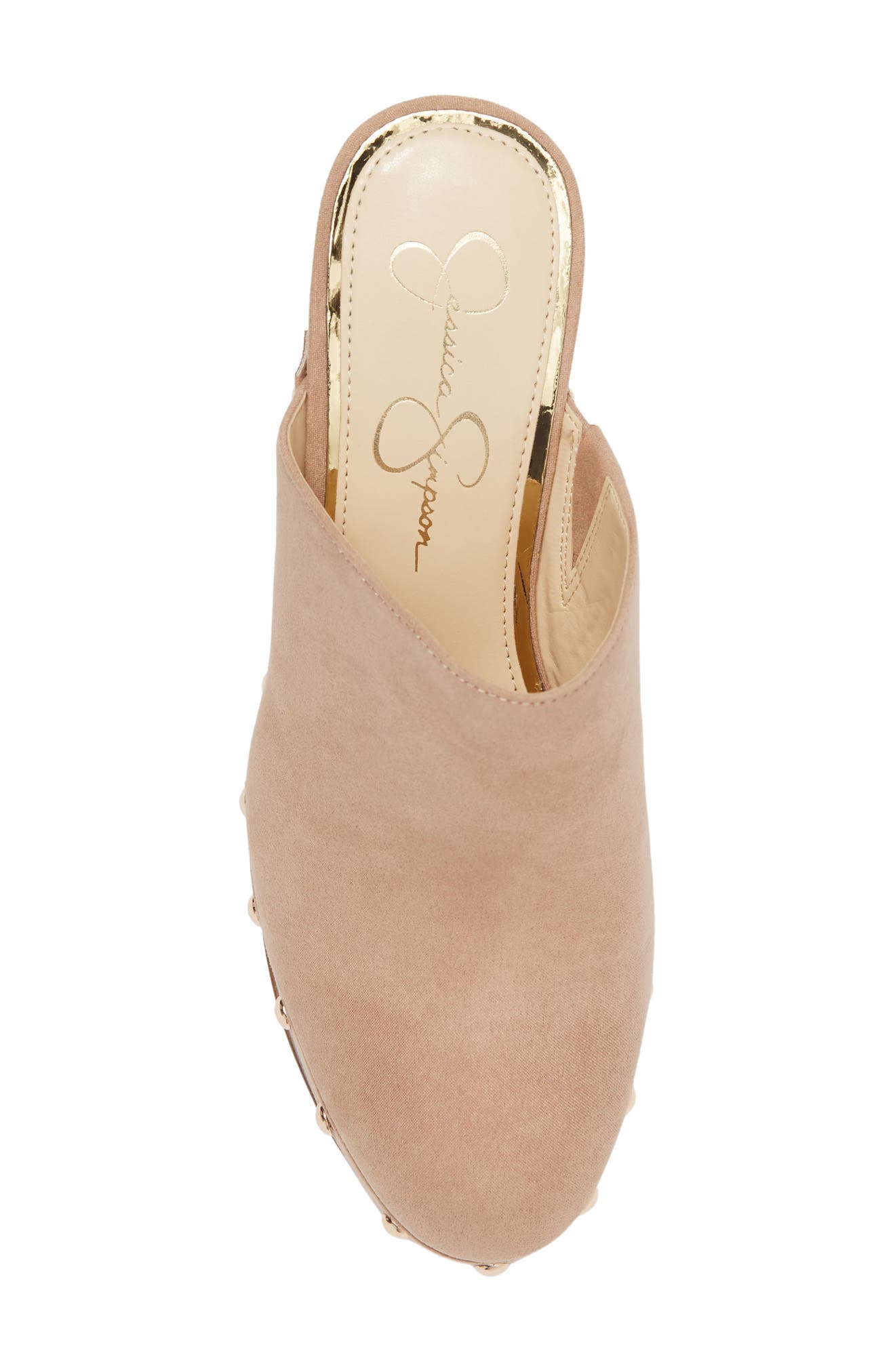 Dalila Platform Clog, Alternate, color, CHAYA BEIGE SUPREME MICROSUEDE