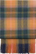 MANGO Check Fringe Scarf