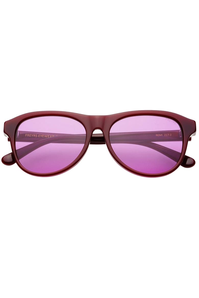 Remi Unisex Sunglasses, Main, color, Cherry