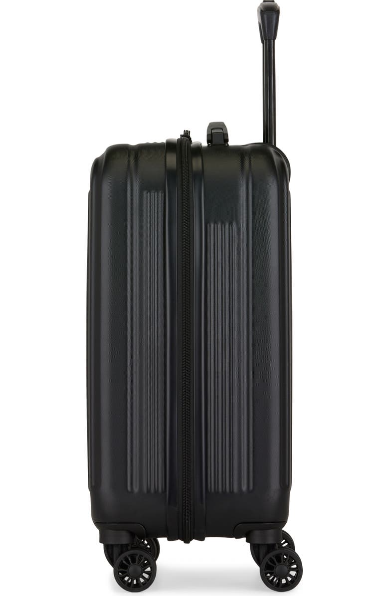 bugatti Singapore Hardside Carry-on Luggage with Double Wheels, Alternate, color, Black