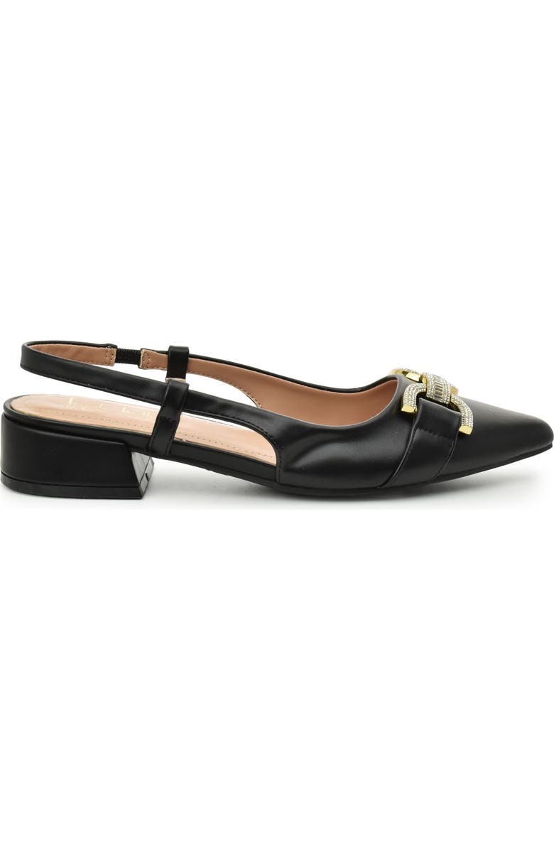 Nicole Miller Rhinestone Bit Slingback Pump, Alternate, color,
