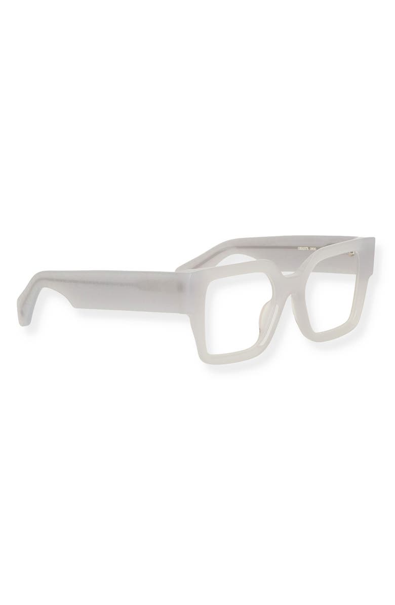Off-White 50mm Square Optical Frames, Alternate, color, 
