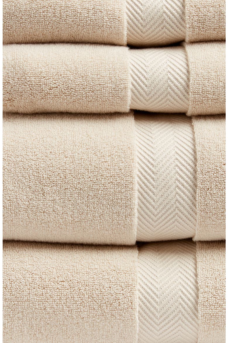 Organic Hydrocotton 6-Piece Towel Set $144 Value, Alternate, color, BEIGE OATMEAL