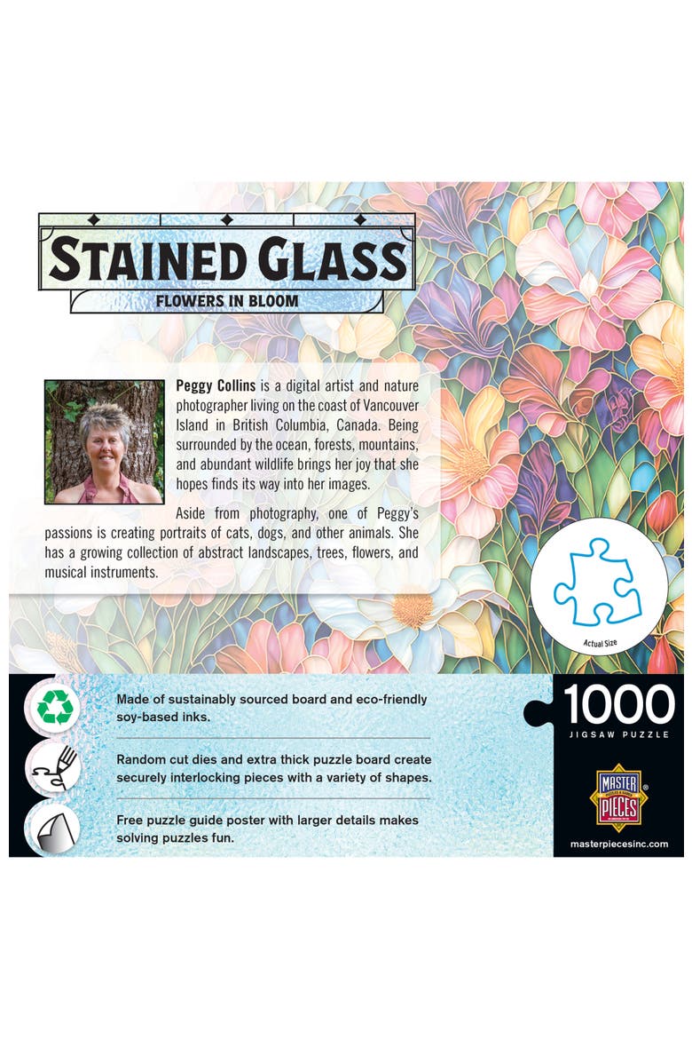 Flowers in Bloom 1000pc Jigsaw Puzzle, Alternate, color, Multicolor