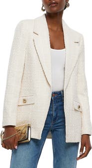 River Island Bouclé Blazer