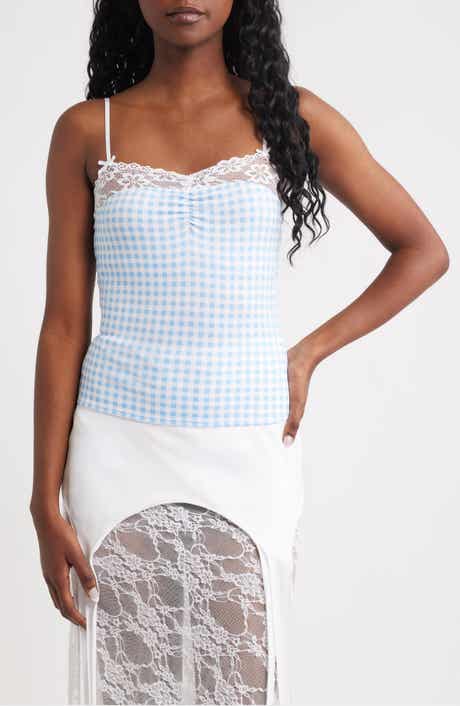 Bella Venice The Evelyn Gingham Check Camisole