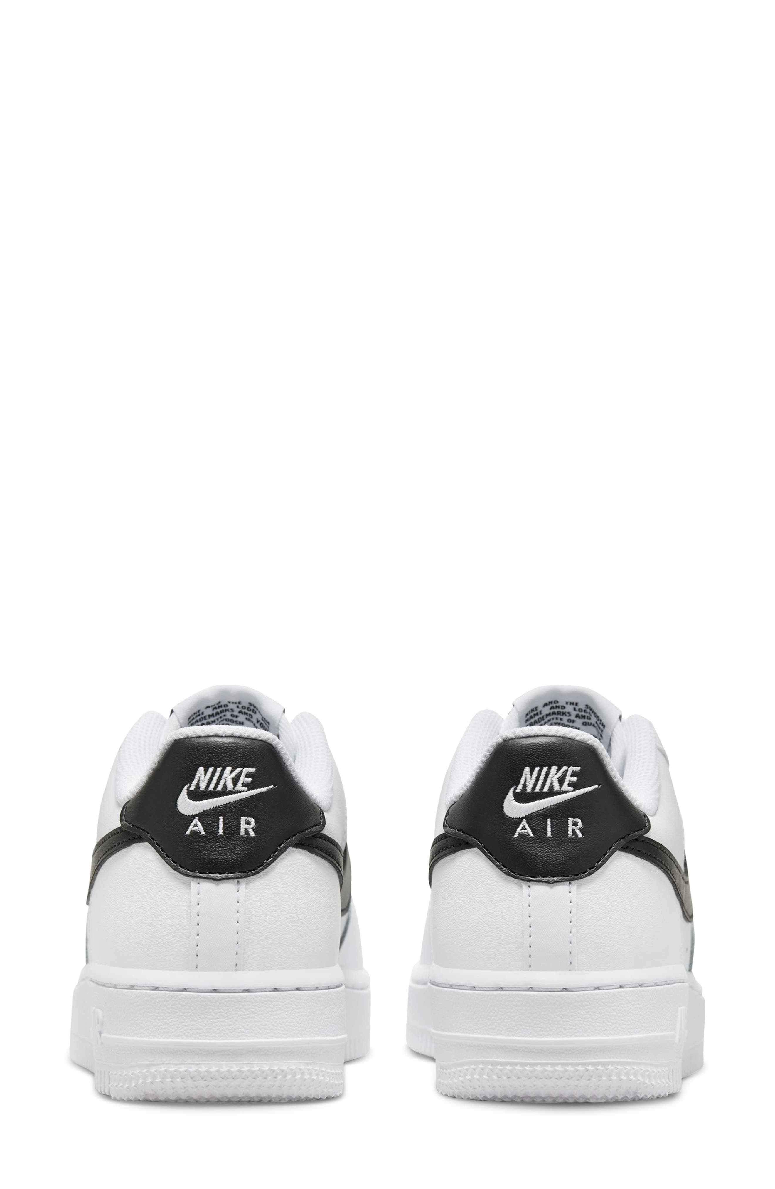Kids' Air Force 1 Sneaker, Alternate, color, 101 WHITE/BLACK