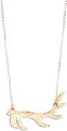 Nashelle Antler Pendant Necklace