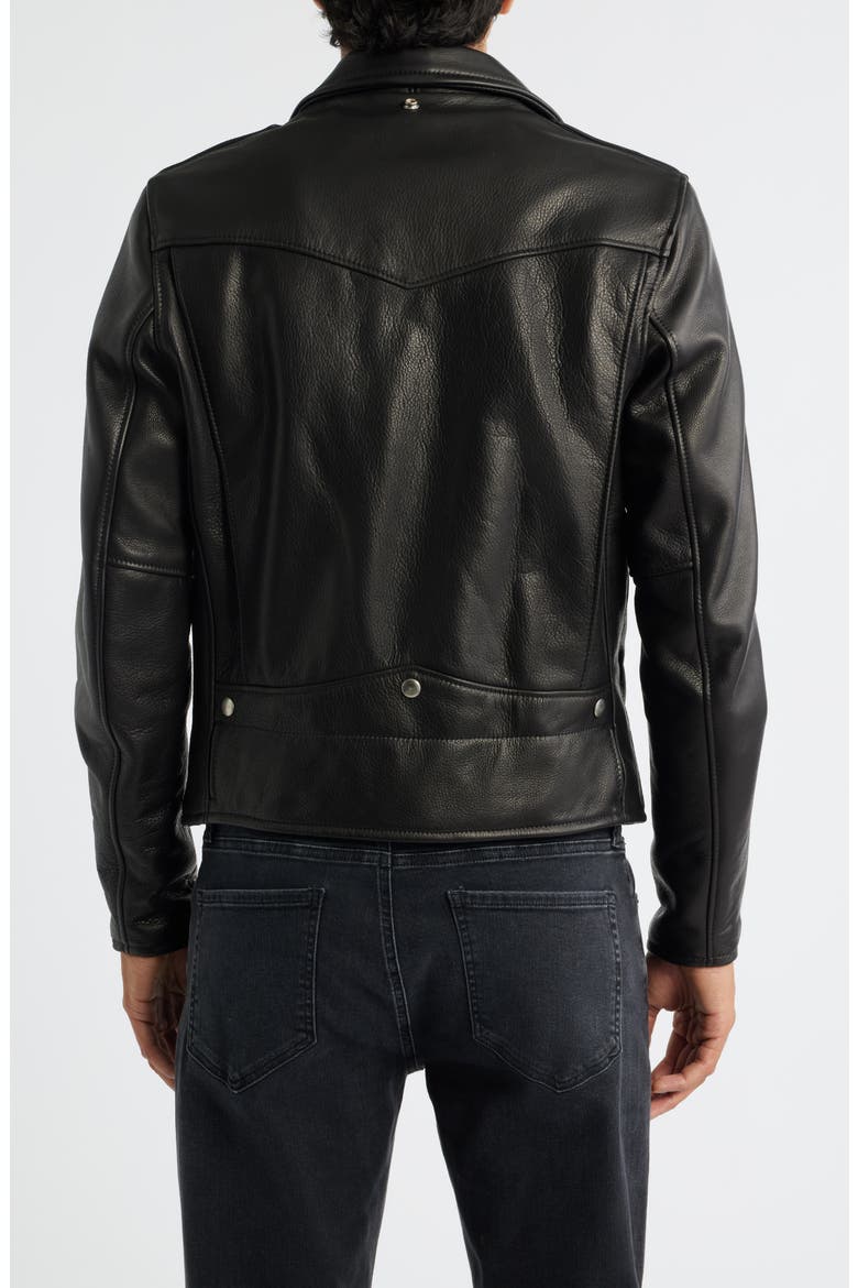 Bike Riders Perfecto Leather Moto Jacket, Alternate, color, BLACK