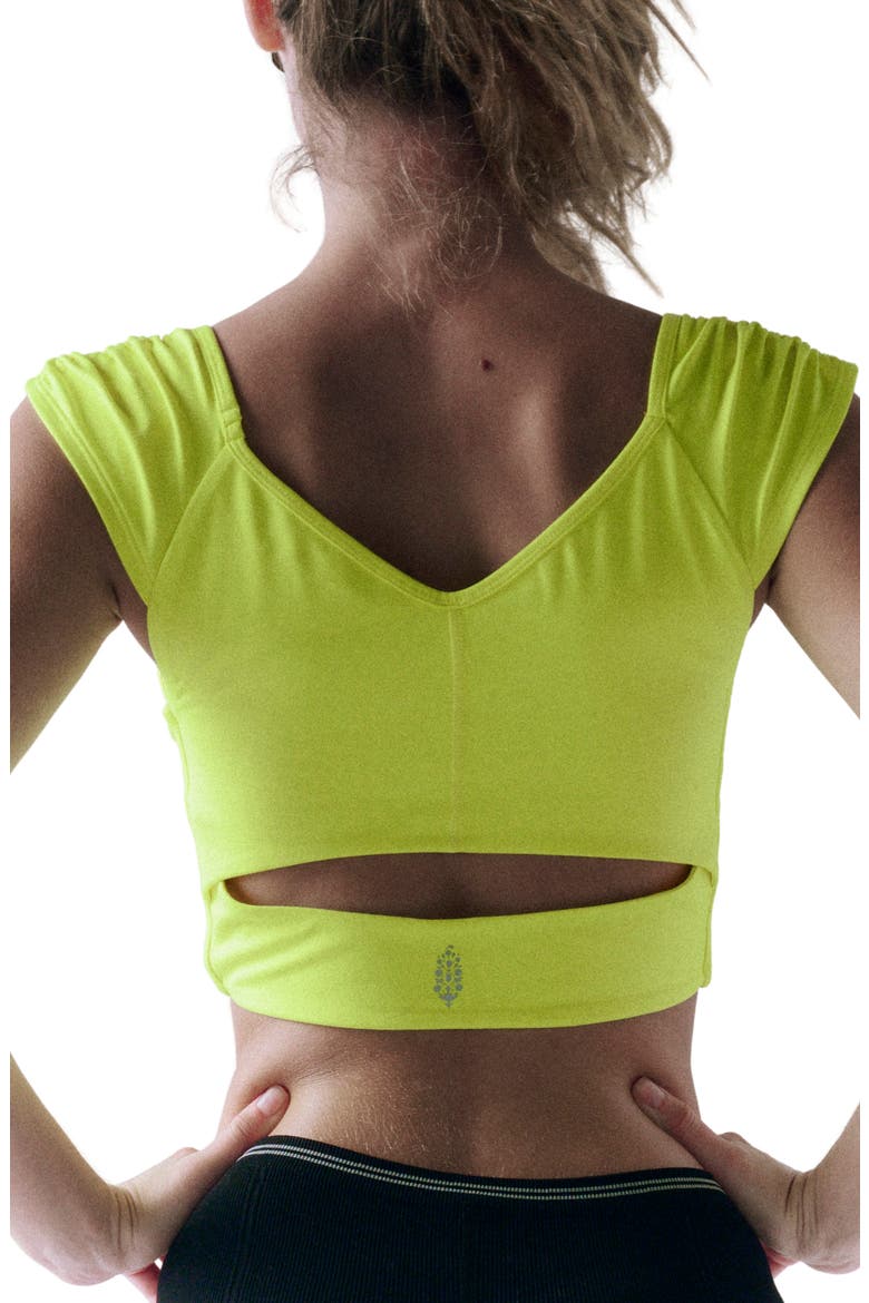 FP Movement Breathe Deeper Crop Top, Alternate, color, HIGHLIGHTER