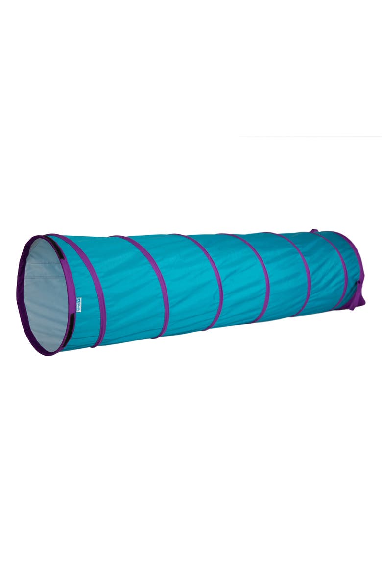 Pacific Play Tents 6-Foot Institutional Tunnel, Main, color, Teal Purple