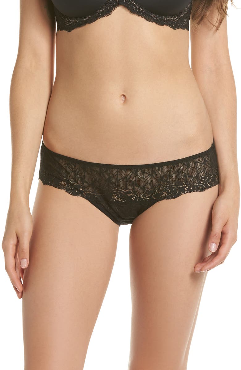 Wacoal Vivid Encounter Lace Bikini, Main, color, 