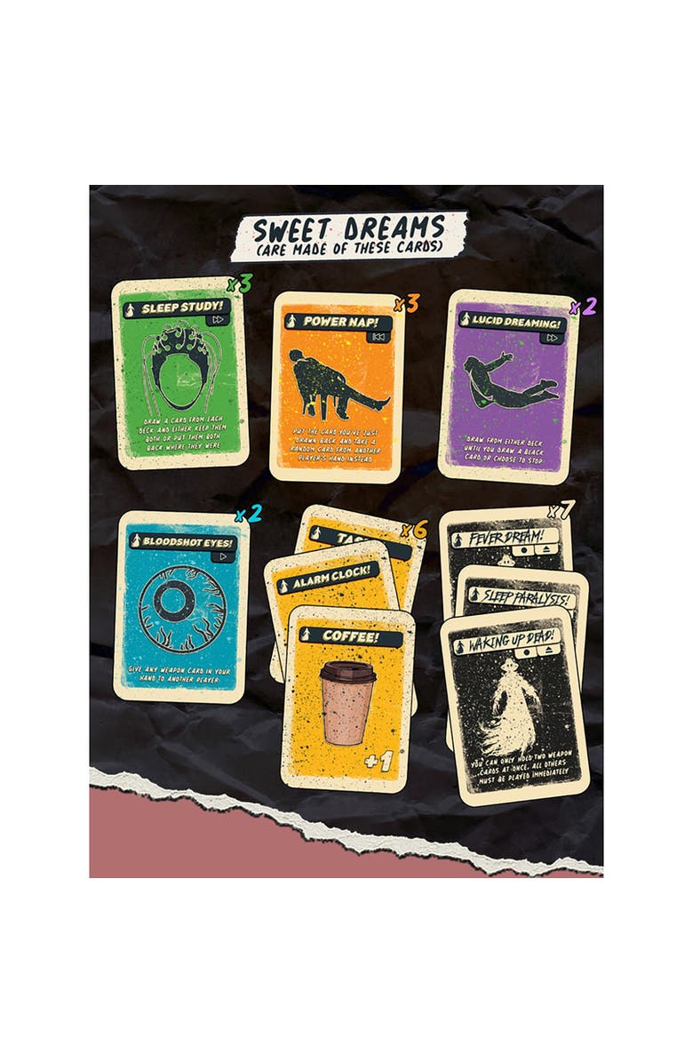 Psycho Killer Nightmare Street Expansion Party Card Game, Alternate, color, Purple