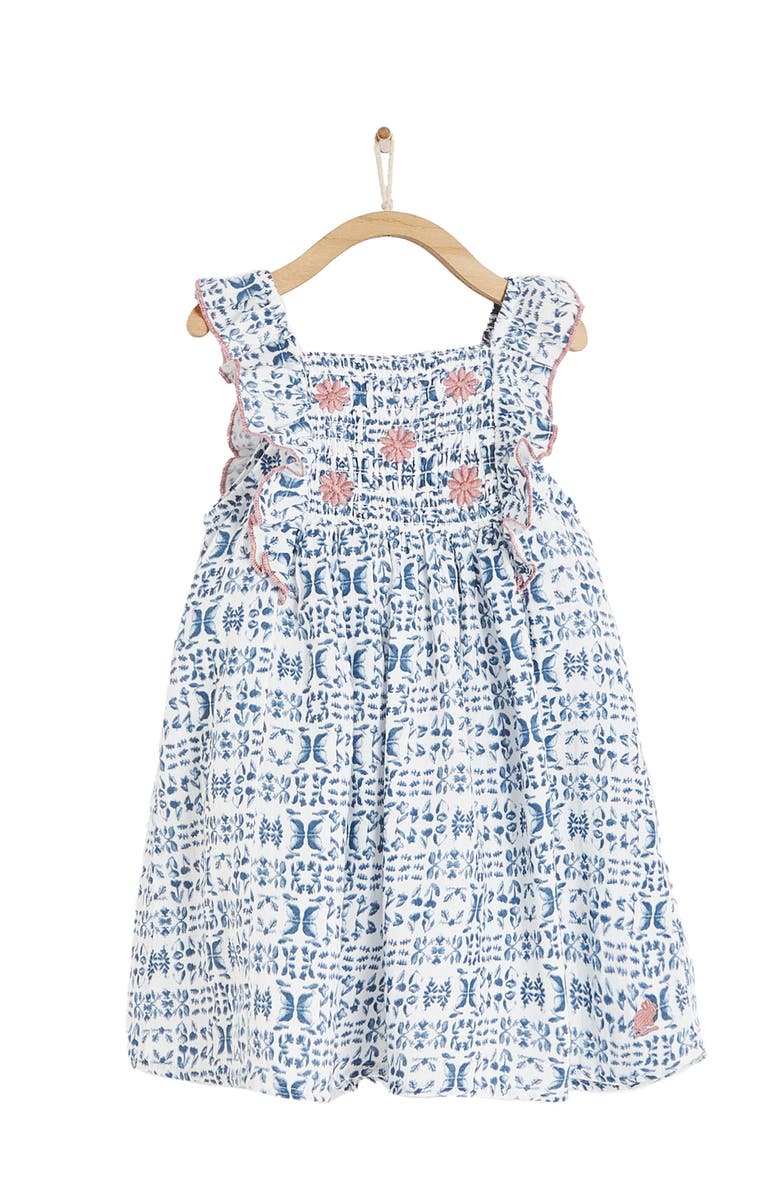 Babycottons Premium Cotton Cala Dress for Toddler, Main, color, 