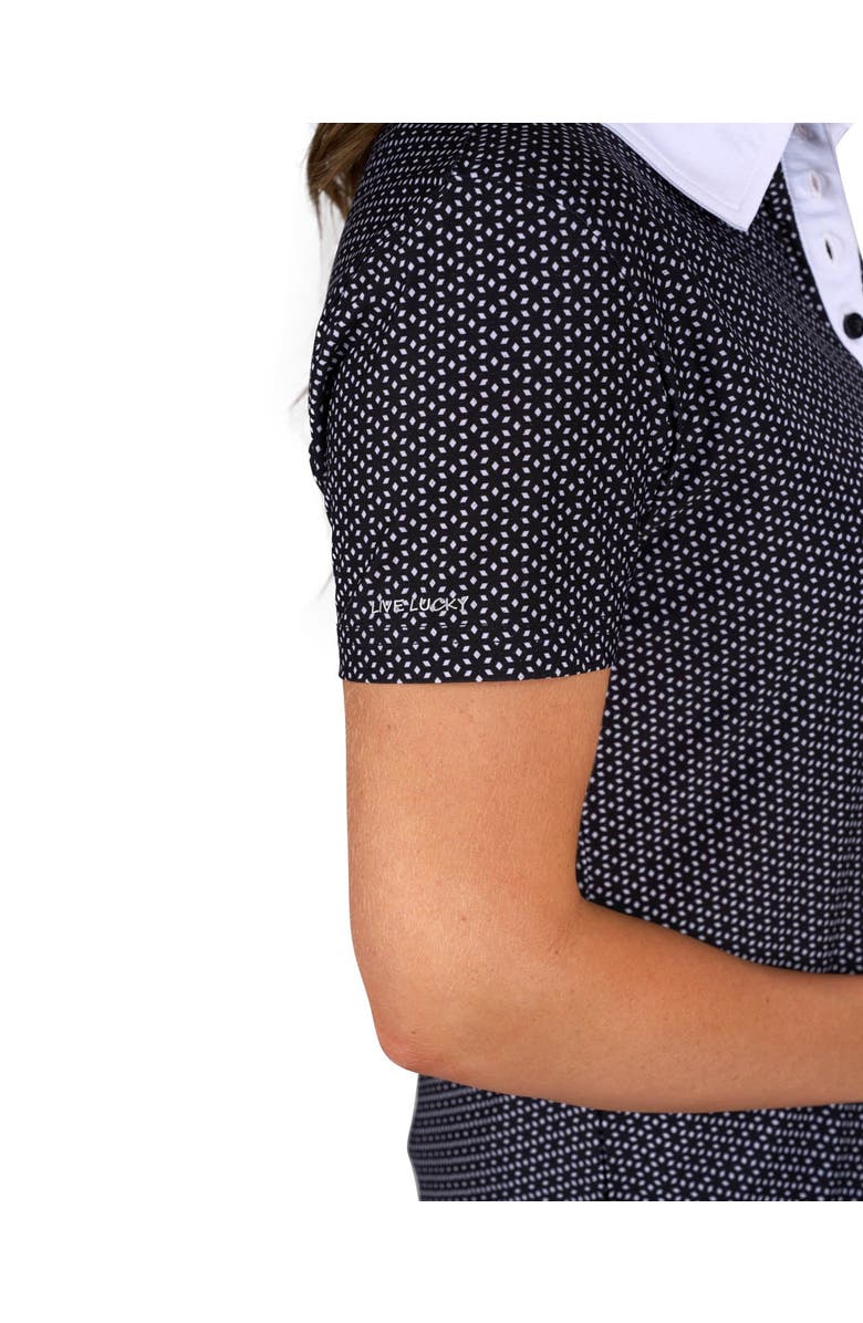 Black Clover Asteria Polo, Alternate, color, Black