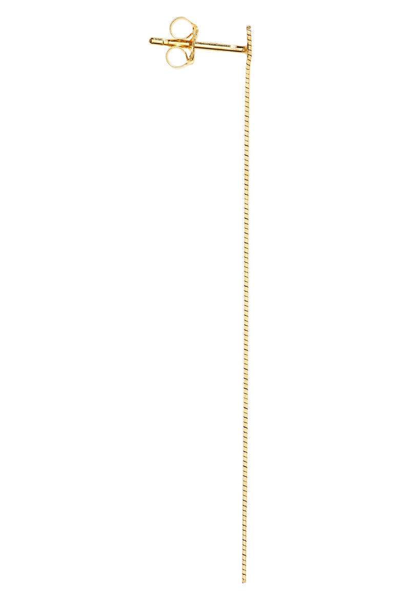 Cleo 14K Gold Drop Earrings (Nordstrom Exclusive), Alternate, color, 14K YELLOW GOLD