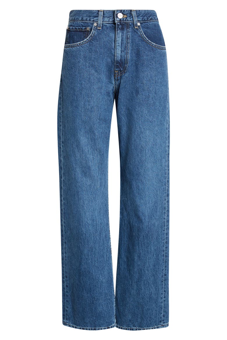Kent High Waist Straight Leg Jeans, Alternate, color, PARIS