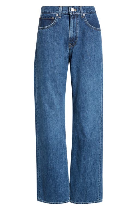 Kent High Waist Straight Leg Jeans (Paris)