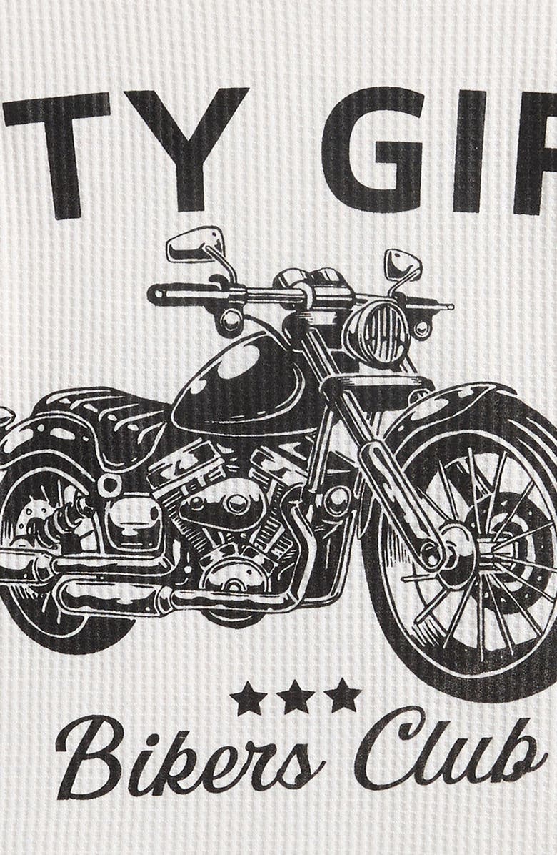 Vintage Havana Kids' Cotton Blend Thermal Graphic T-Shirt, Alternate, color, White