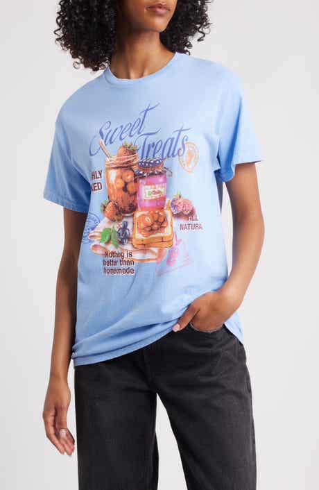 Vinyl Icons Sweet Treats Cotton Graphic T-Shirt