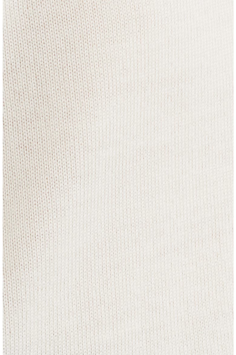 Luxe Washable Short Sleeve Wool Sweater, Alternate, color, WHITE DOVE