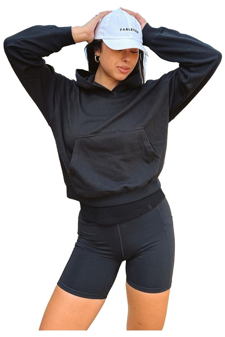 Women's Year Round Terry Hoodie, Alternate, color, Black