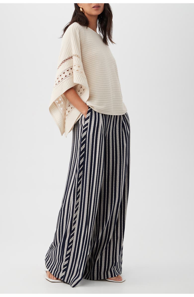 Trina Turk Chic Wrap 2 Sweater, Alternate, color, Fisherman's White