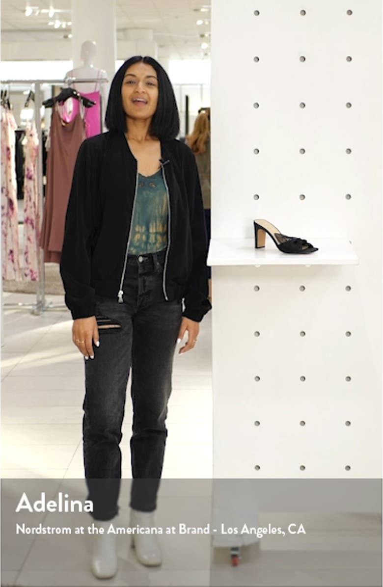 Savvy Bow Slide Sandal, sales video thumbnail