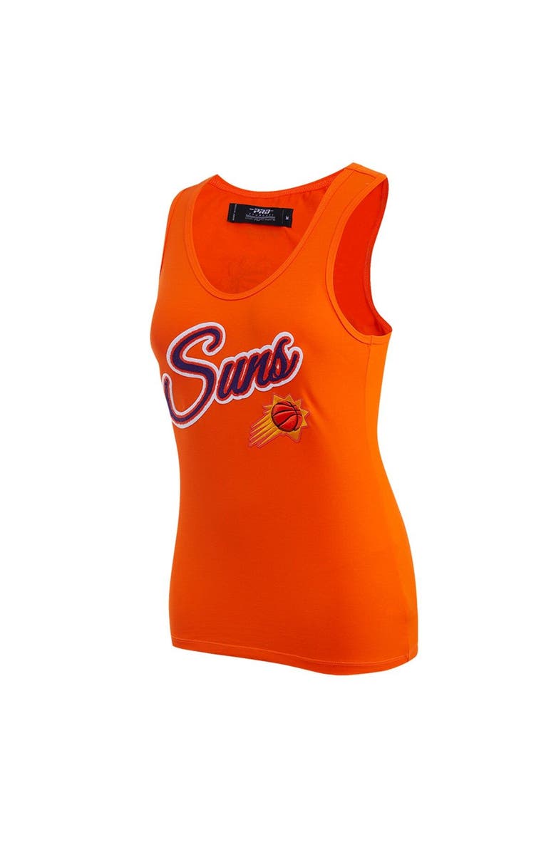 PRO STANDARD Women's Pro Standard  Orange Phoenix Suns Script Tank Top, Alternate, color, Orange