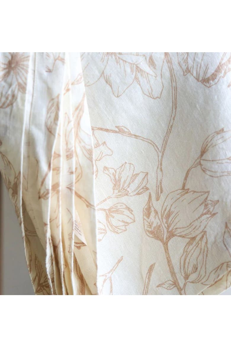 Blush Lilies Tablecloth, Alternate, color, Soft blush