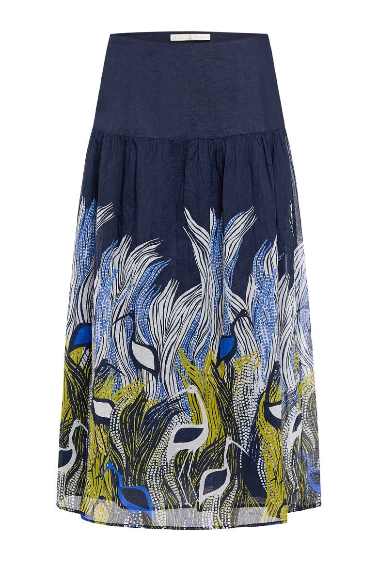 Owens Skirt, Alternate, color, Heron