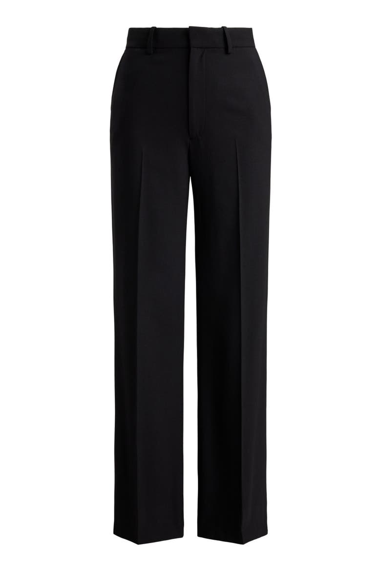 Beaton Stretch Wool Trousers, Alternate, color, BLACK