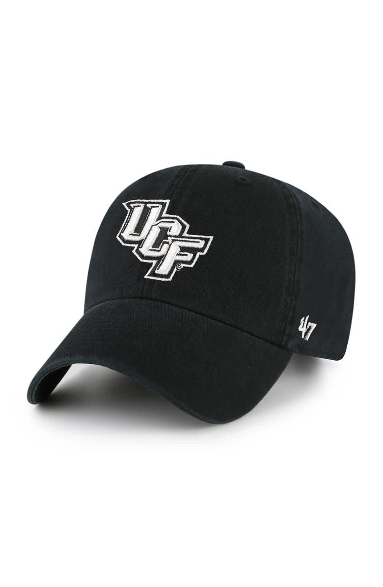 '47 Men's '47 Black UCF Knights Clean Up Adjustable Hat, Main, color, Black