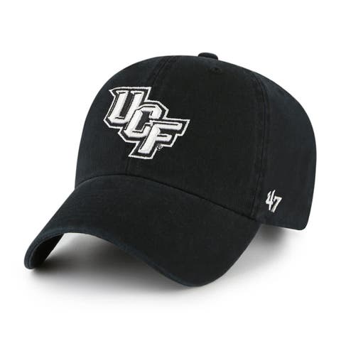 Men's '47 Black UCF Knights Clean Up Adjustable Hat